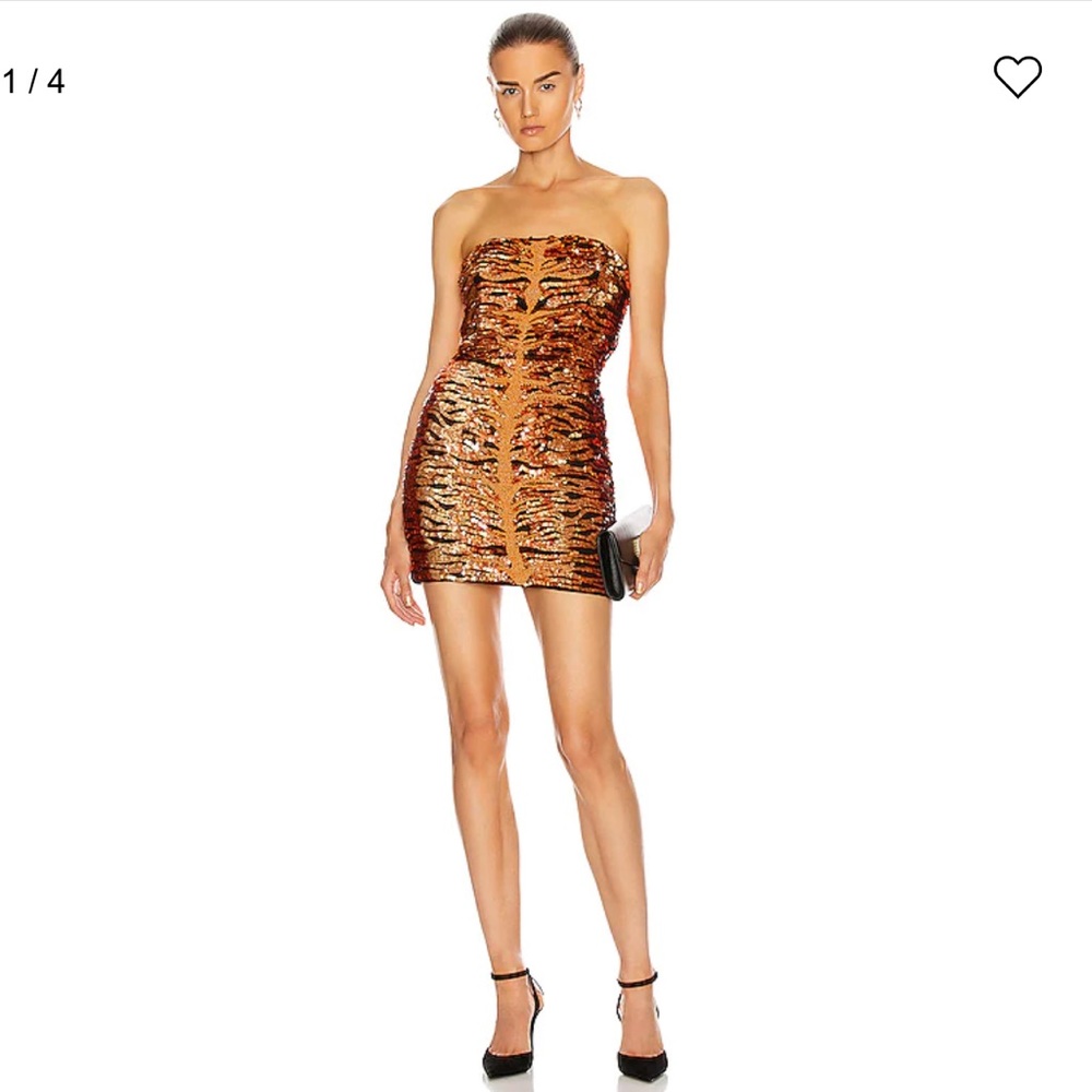 Retrofete Aurora Dress (tiger print)